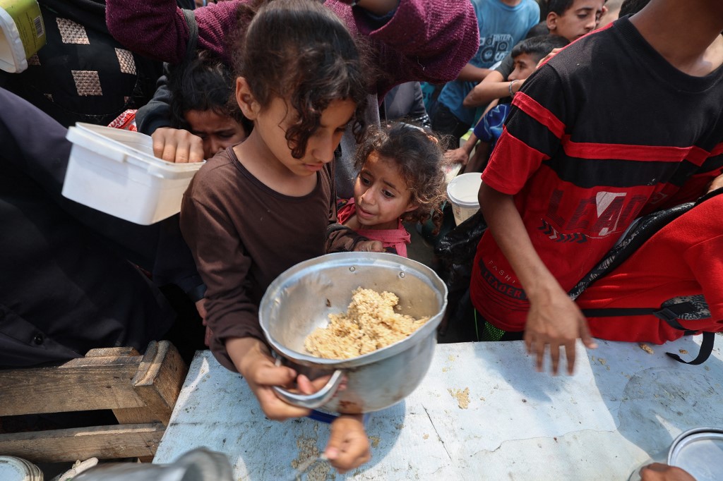 Izrael éhínséget idézett elő Gázában? 2 gaza food hunger afp2