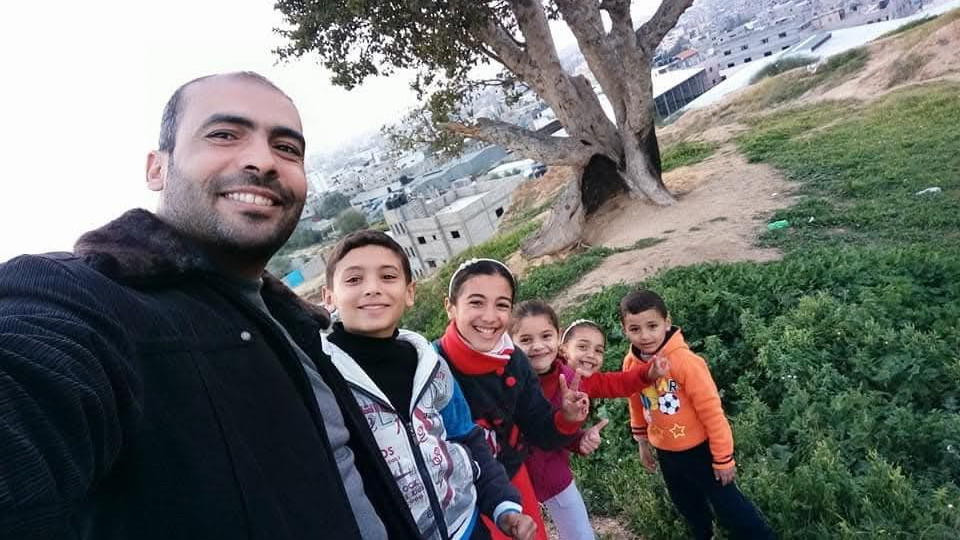 my uncle Yasser and his children
