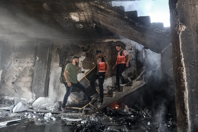 AA 20250706 38486387 38486375 FIRE ERUPTS AFTER ISRAELI STRIKES IN GAZA 1751811544
